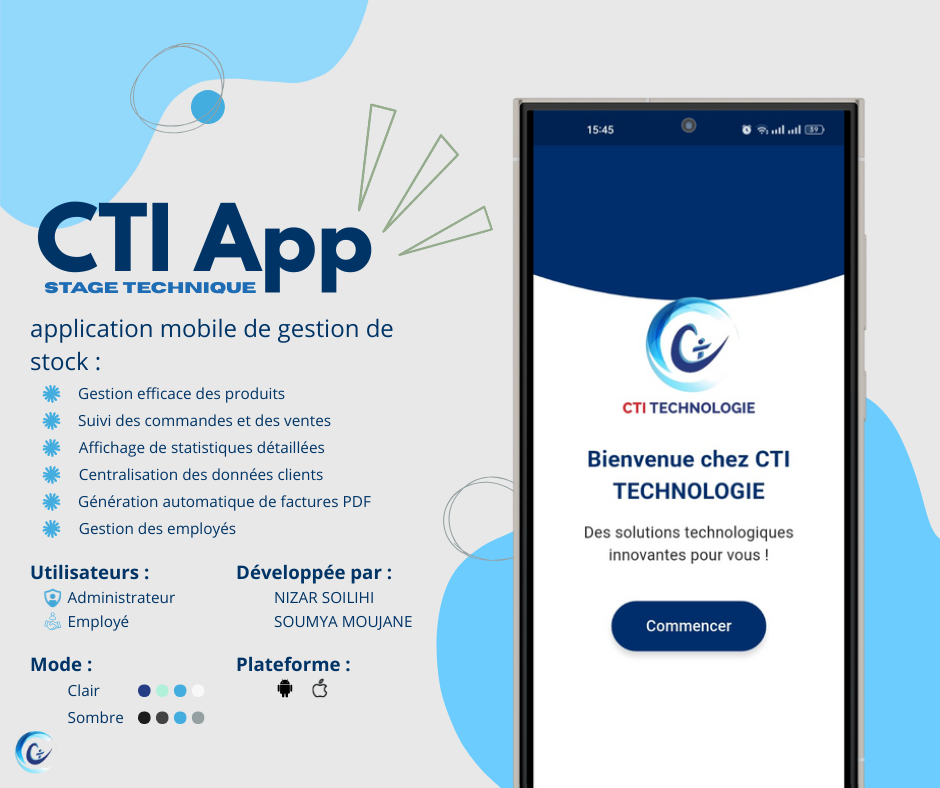 App Gestion de Stock Mobile