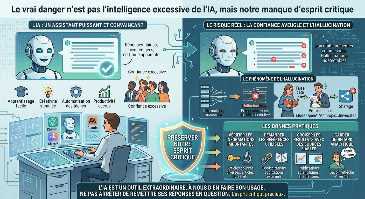 Le vrai danger avec l'intelligence artificielle n'est pas qu'elle soit trop intelligente